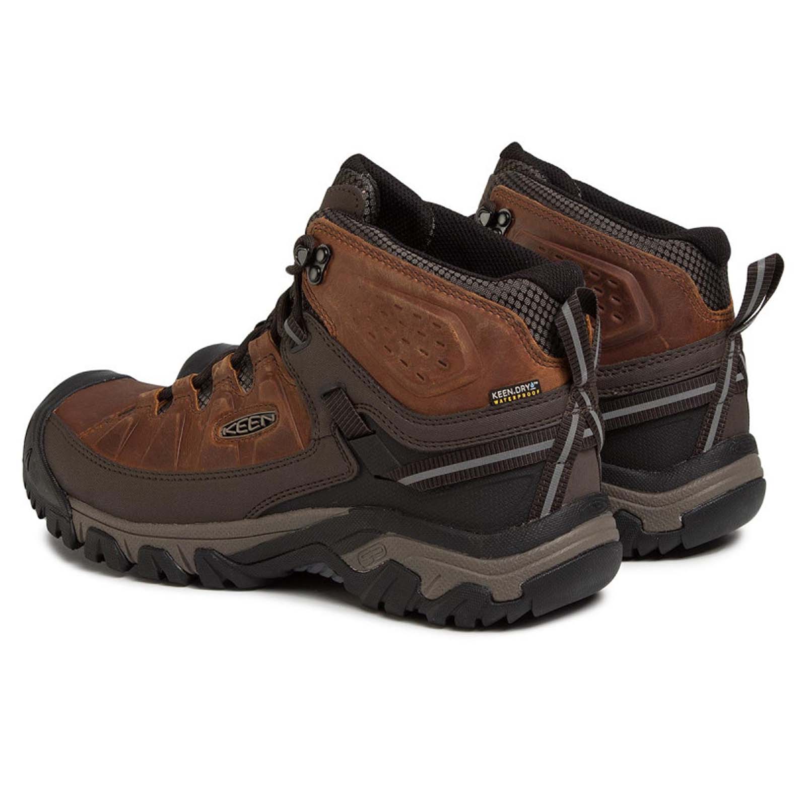 Keen Targhee III 1023030 Leather Mens Boots - Chesnut Mulch - 41#color_chesnut mulch