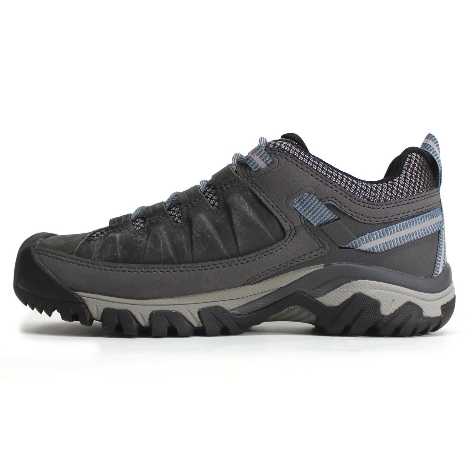 Keen Targhee III Waterproof Leather Women's Hiking Trainers#color_magnet smoke blue