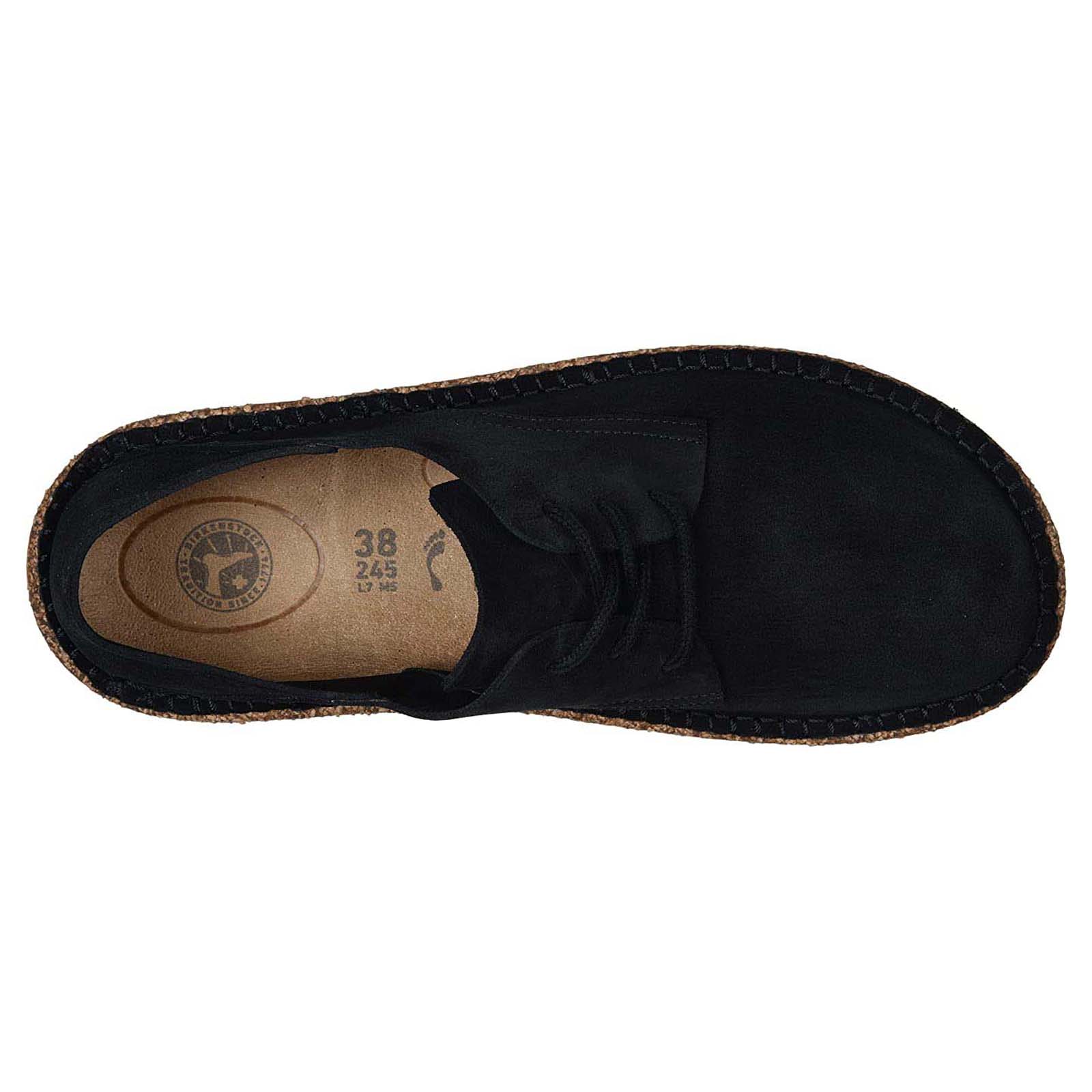 Birkenstock Gary 1013438 Suede Unisex Shoes - Black - N - 41#color_black