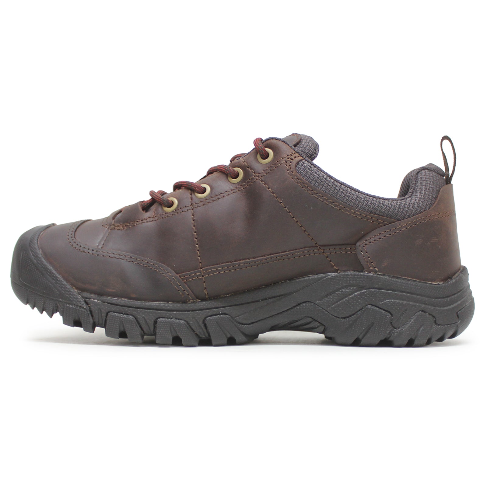 Keen Targhee III Oiled Leather Men's Oxford Shoes#color_dark earth mulch