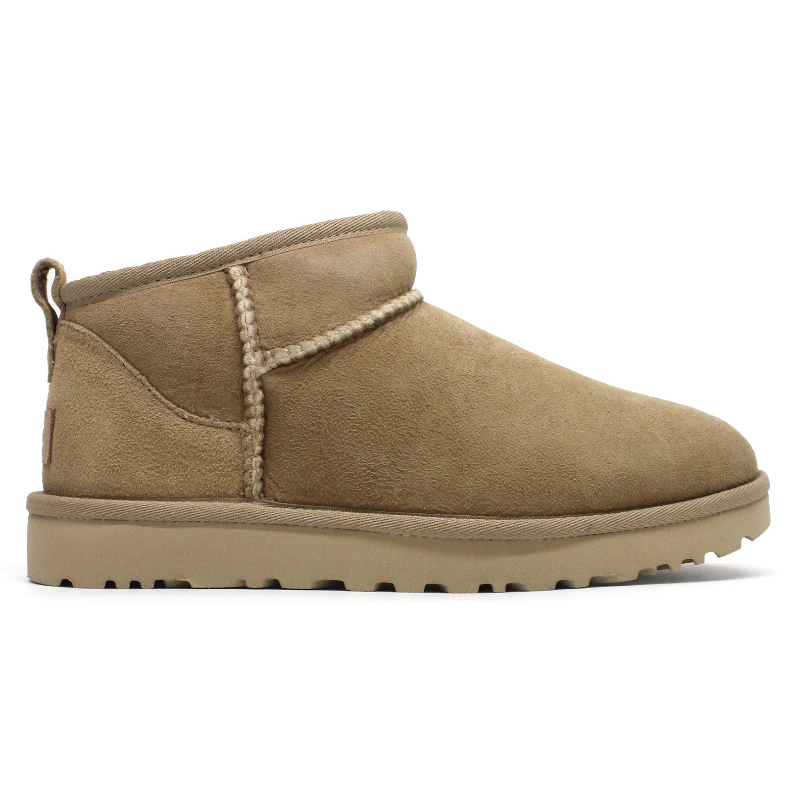 Ugg Classic Ultra Mini Suede Womens Boots#color_sand