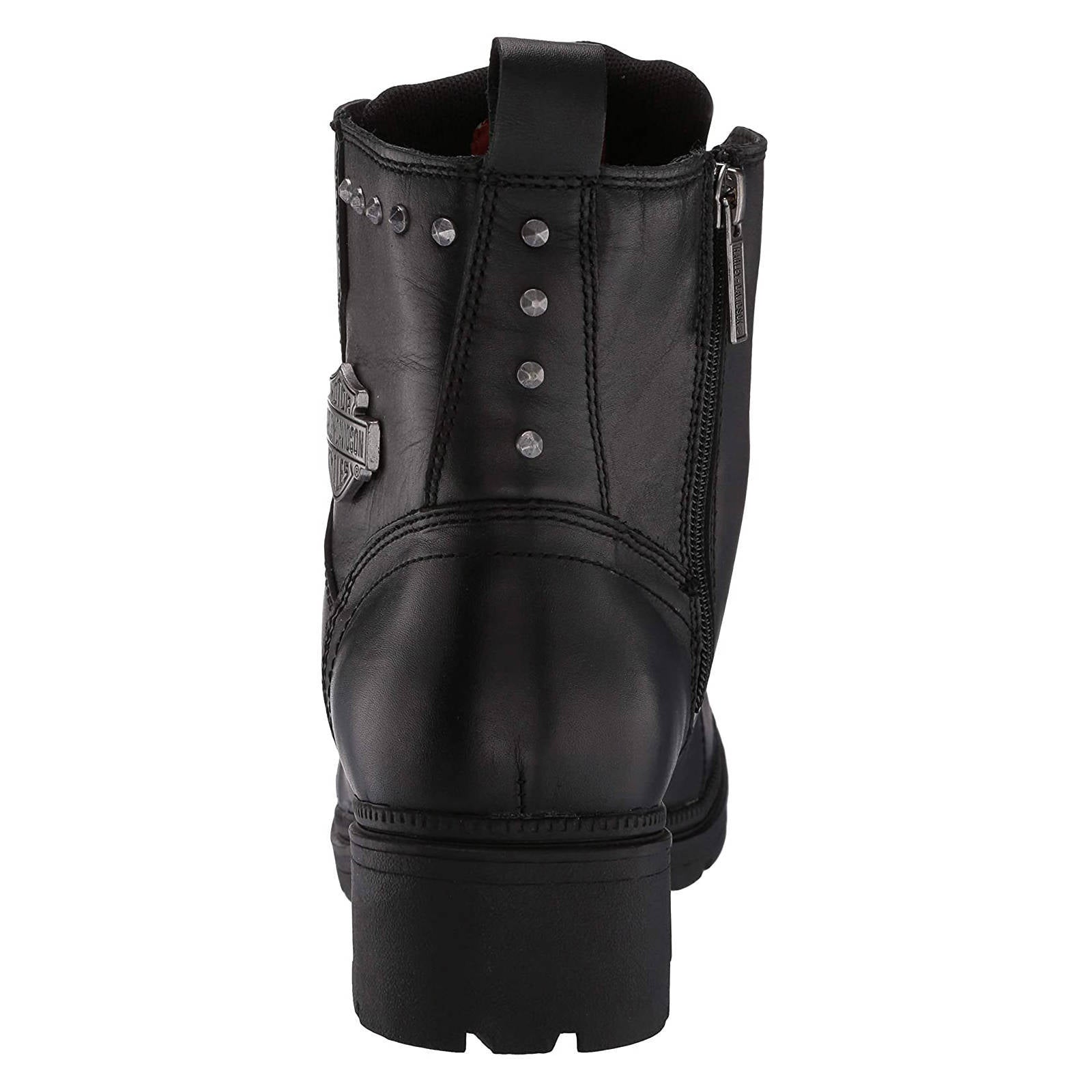 Harley Davidson Cynwood Leather Womens Boots#color_black