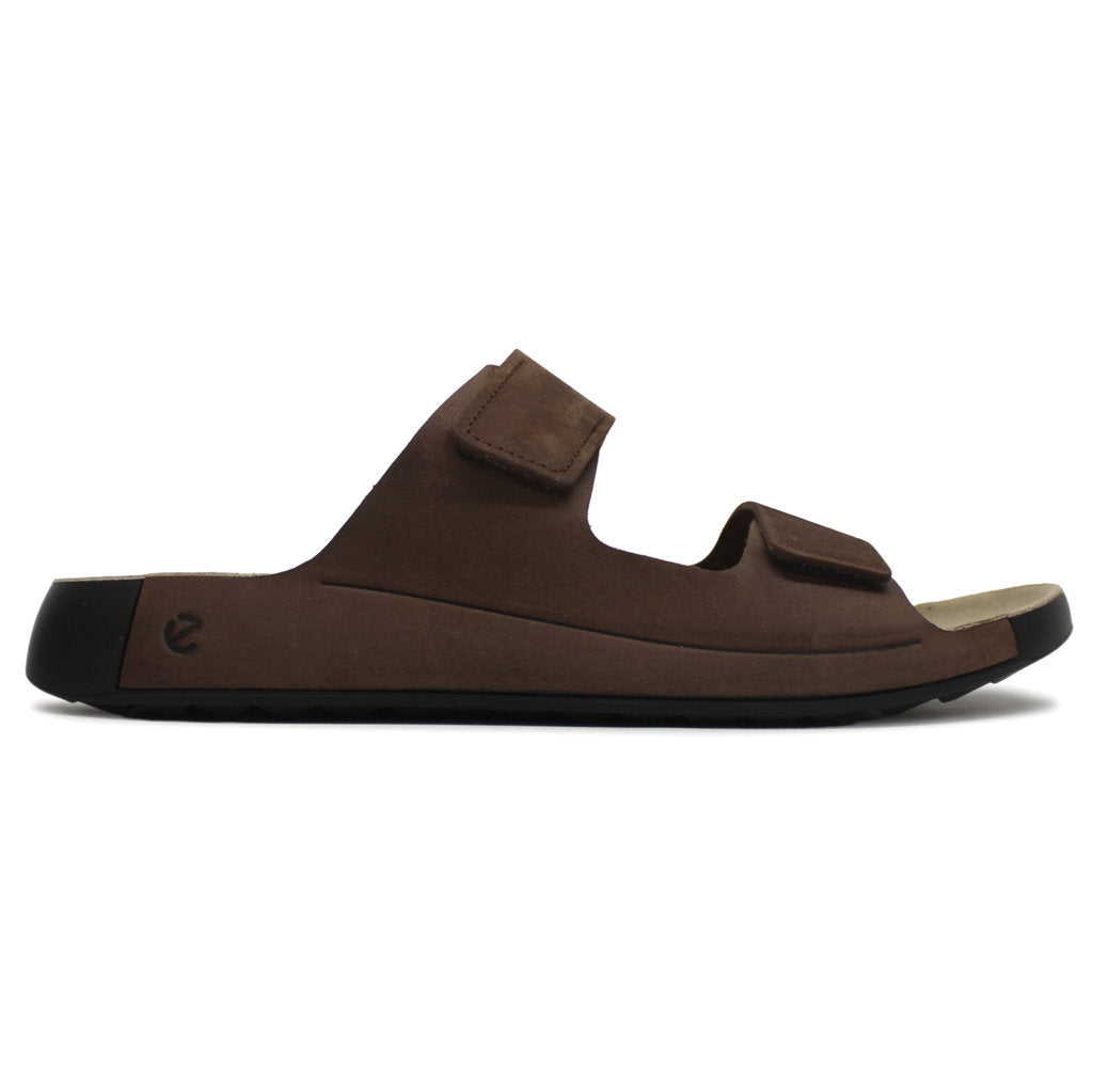 Ecco 2nd Cozmo Leather Mens Sandals#color_potting soil