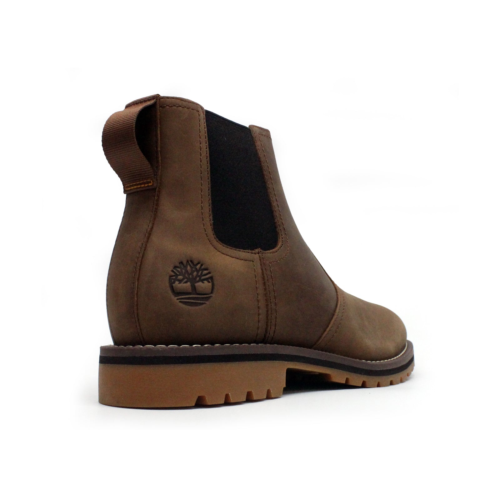 Timberland Larchmont II Leather Textile Mens Boots#color_saddle