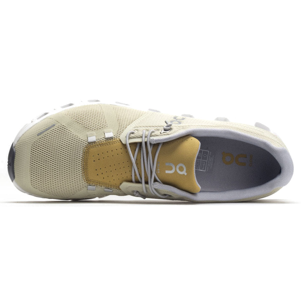 On Cloud 5 Textile Synthetic Mens Trainers#color_haze bronze