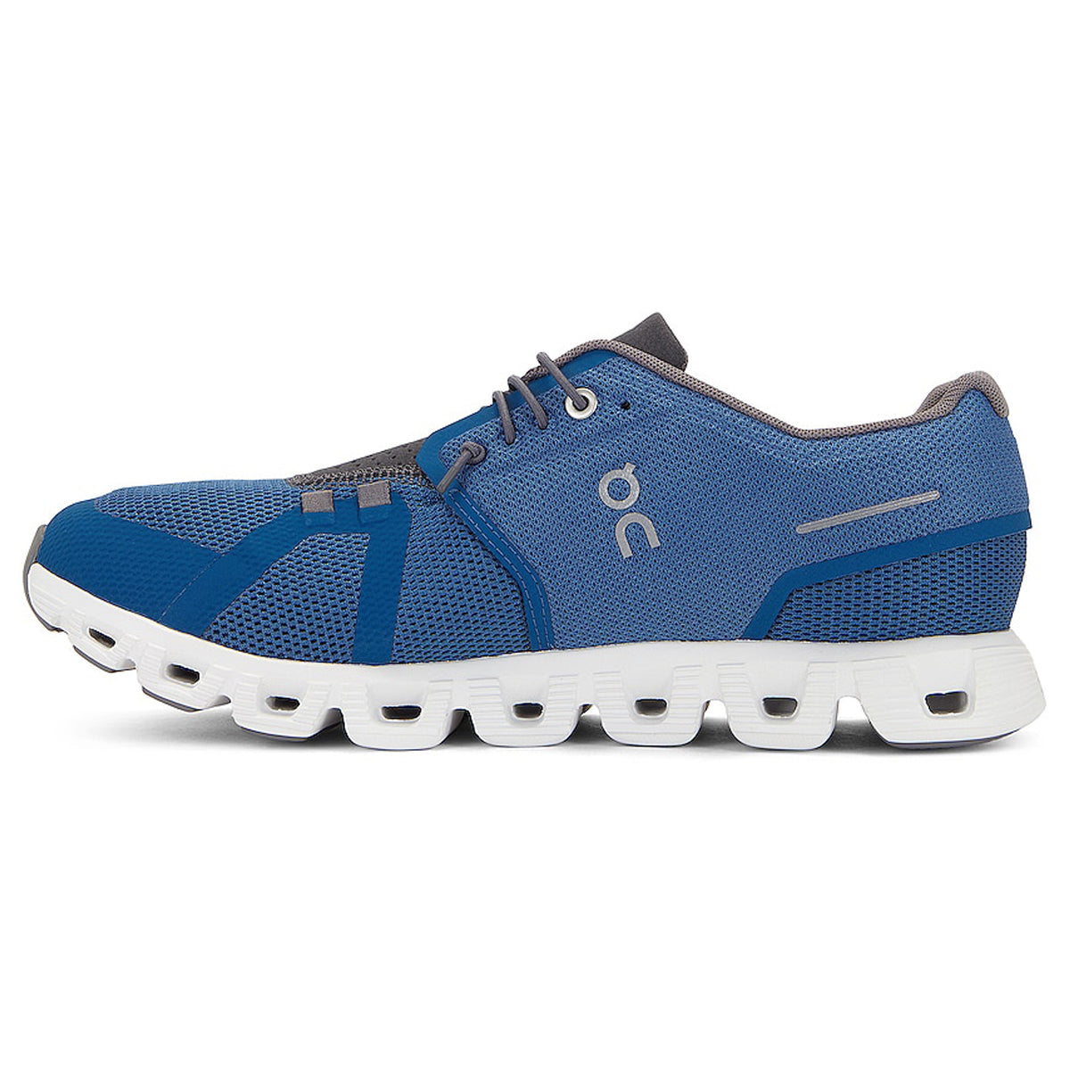 On Cloud 5 59-98374 Textile Synthetic Mens Trainers - Stellar Eclps - 41#color_stellar eclps