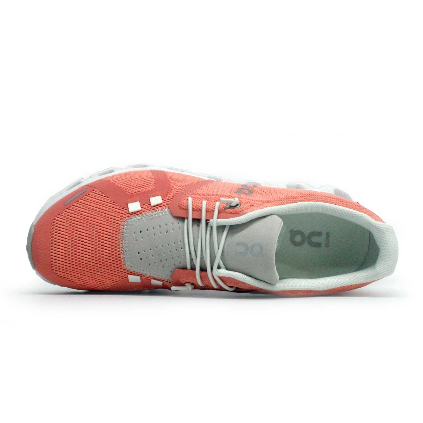 On Cloud 5 Synthetic Textile Womens Trainers#color_flamingo pearl