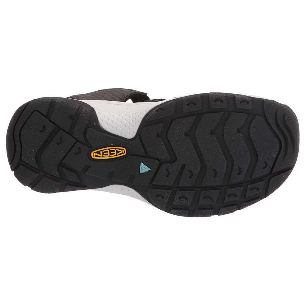 Keen Astoria West Textile Synthetic Womens Sandals#color_black grey