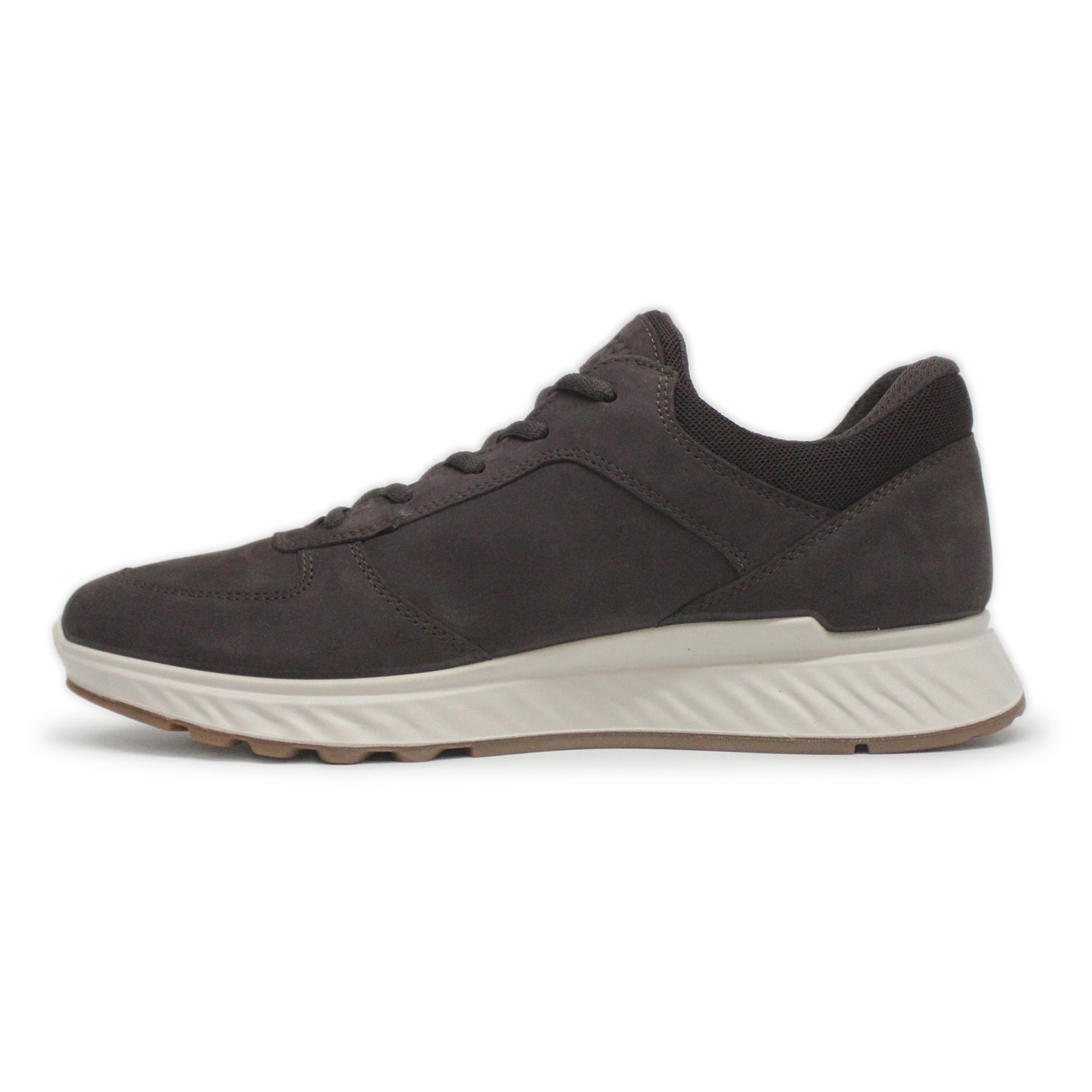 Ecco Exostride Low GTX Leather Mens Trainers#color_mocha