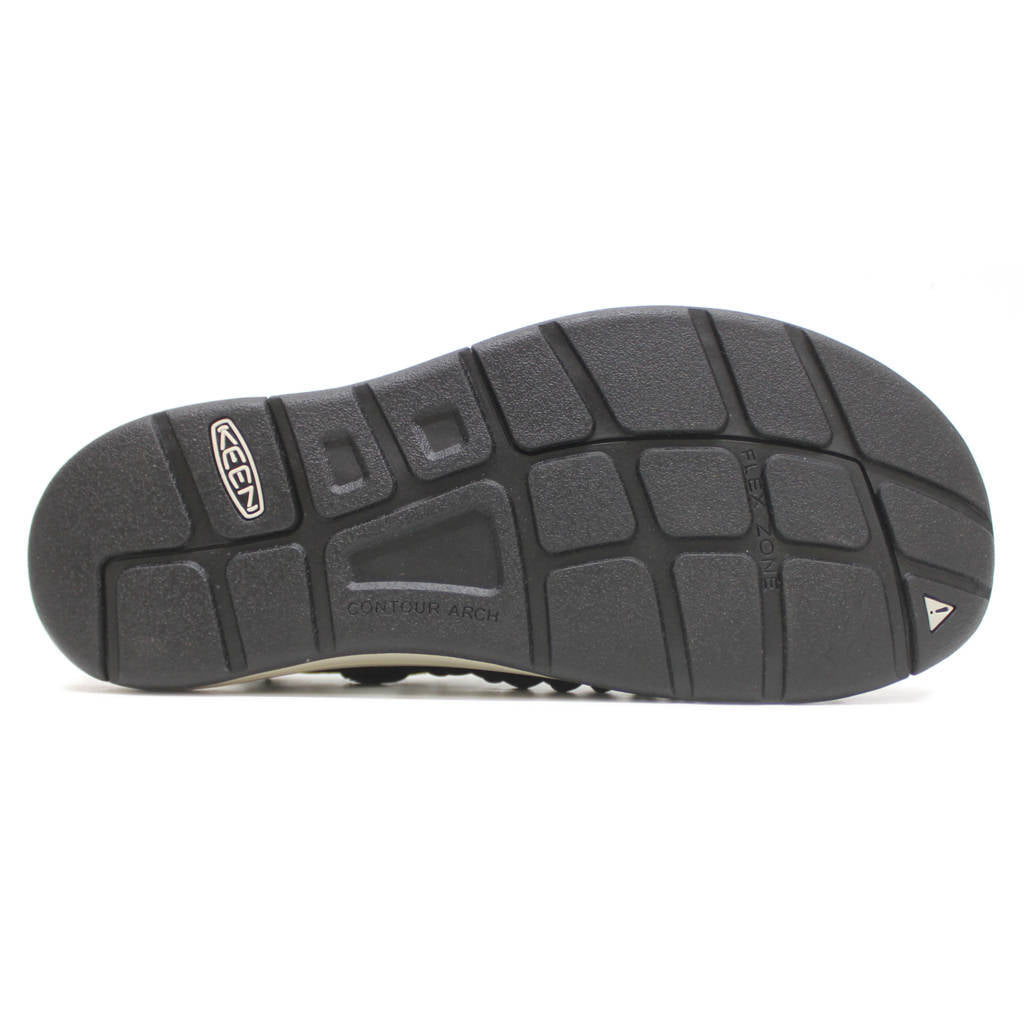 Keen Uneek Canvas Textile Mens Sandals#color_black birch