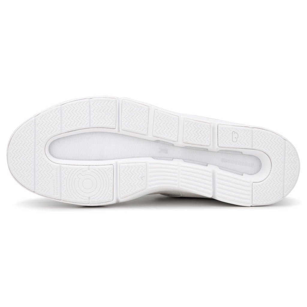 On The Roger Clubhouse Synthetic Leather Mens Trainers#color_all white