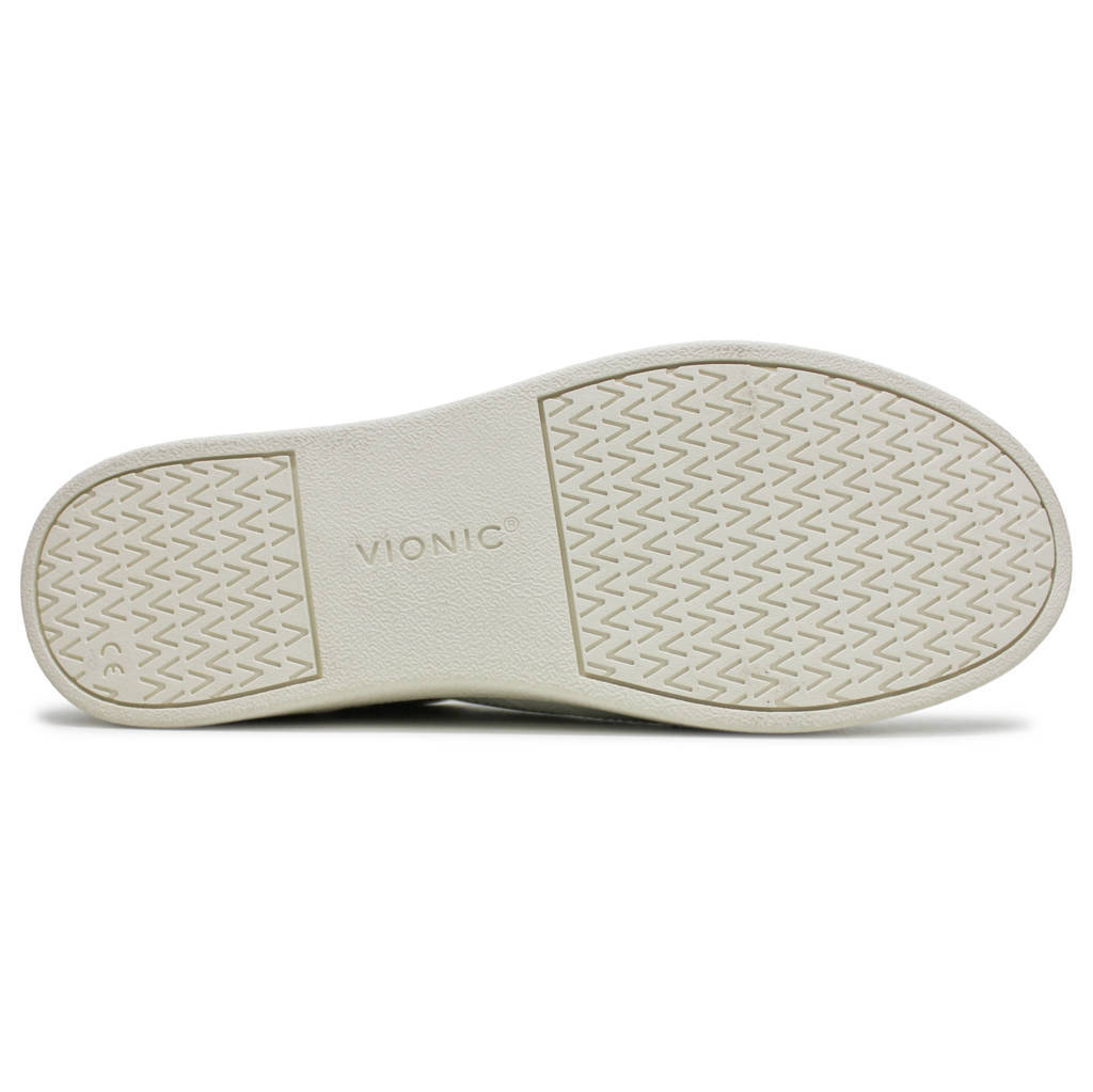 Vionic Winny Leather Womens Trainers#color_white