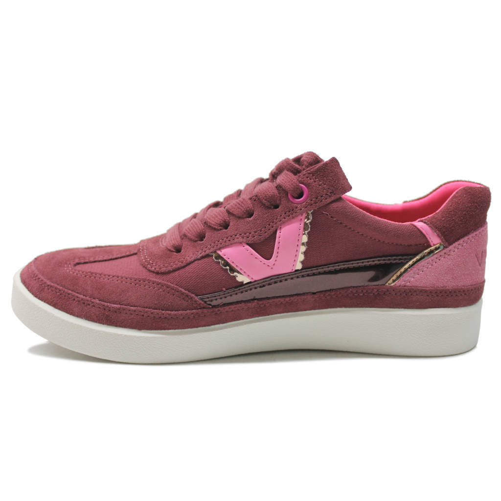 Vionic Mylie Suede Leather Womens Trainers#color_shiraz