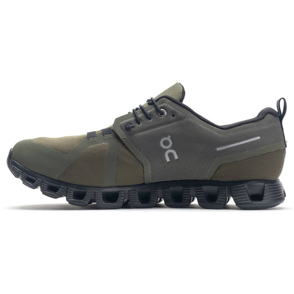 On Cloud 5 Waterproof Textile Men's Running Shoes#color_olive black