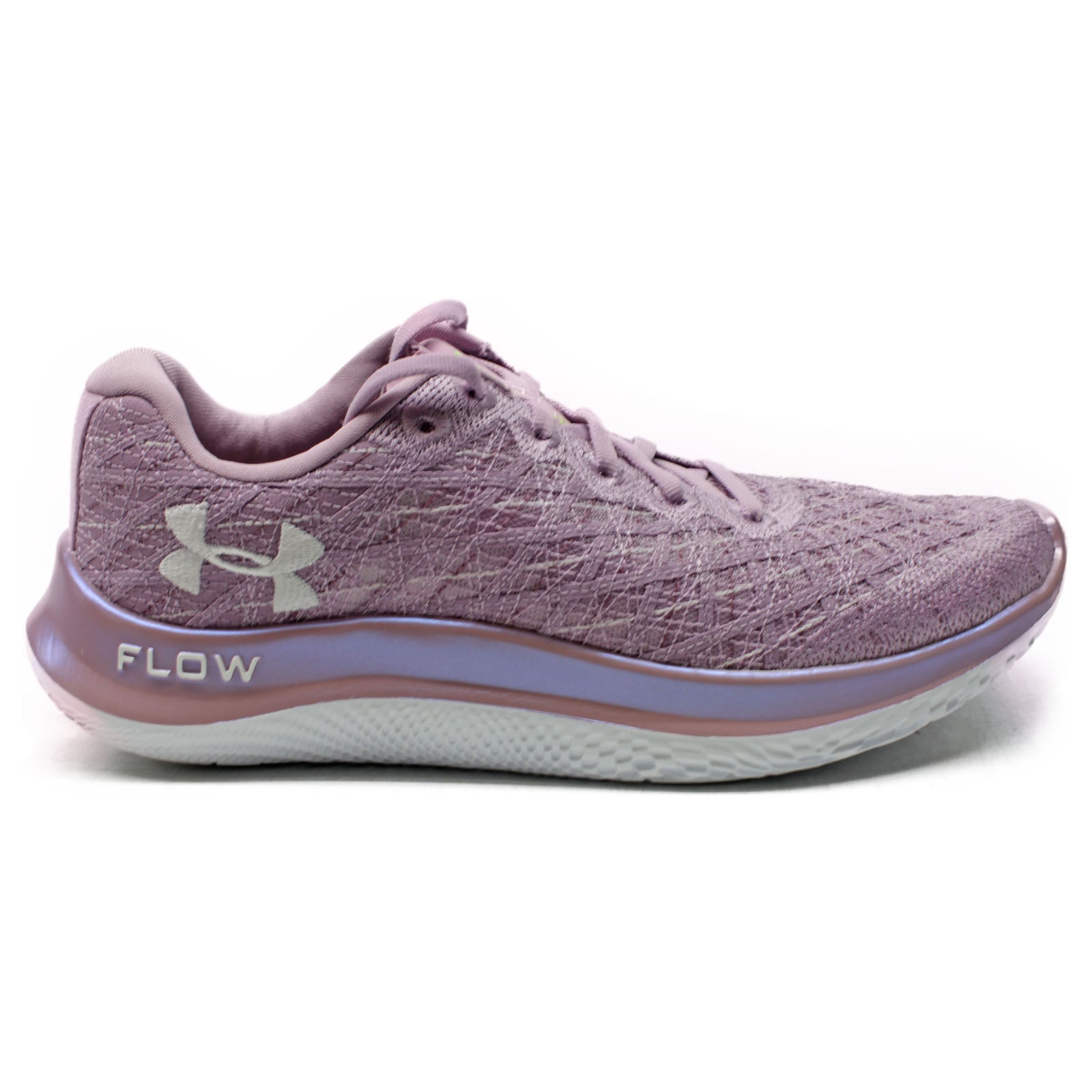 Under Armour Flow Velociti Wind 3023561-602 Synthetic Textile Womens Trainers - Pink Pink - 38.5#color_pink pink