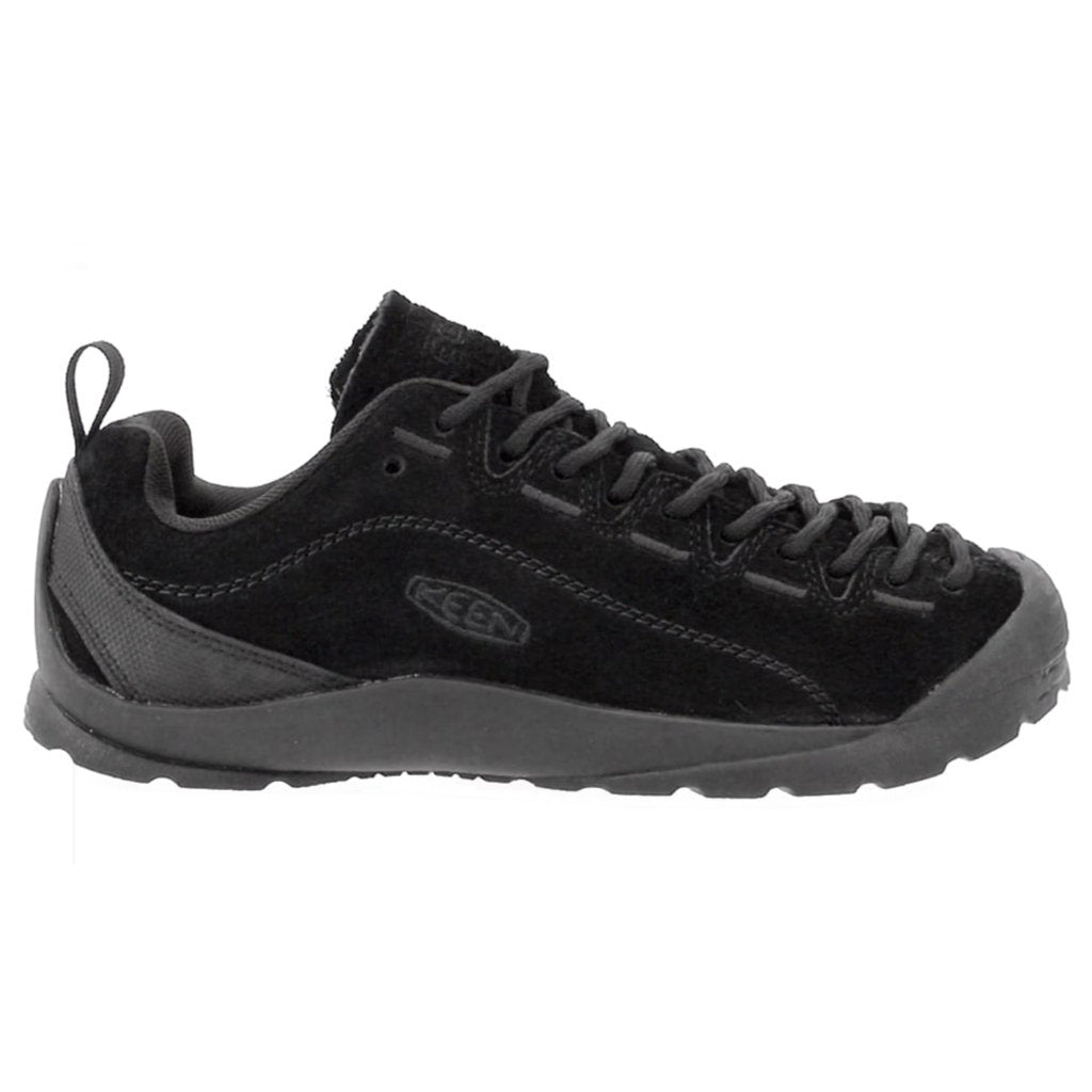 Keen Jasper Suede Womens Trainers#color_hairy black black