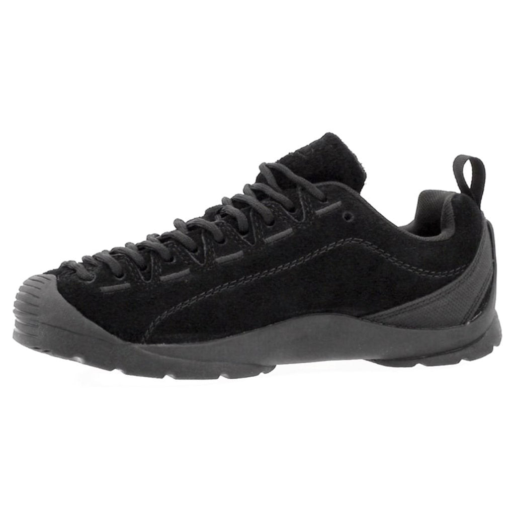 Keen Jasper Suede Womens Trainers#color_hairy black black