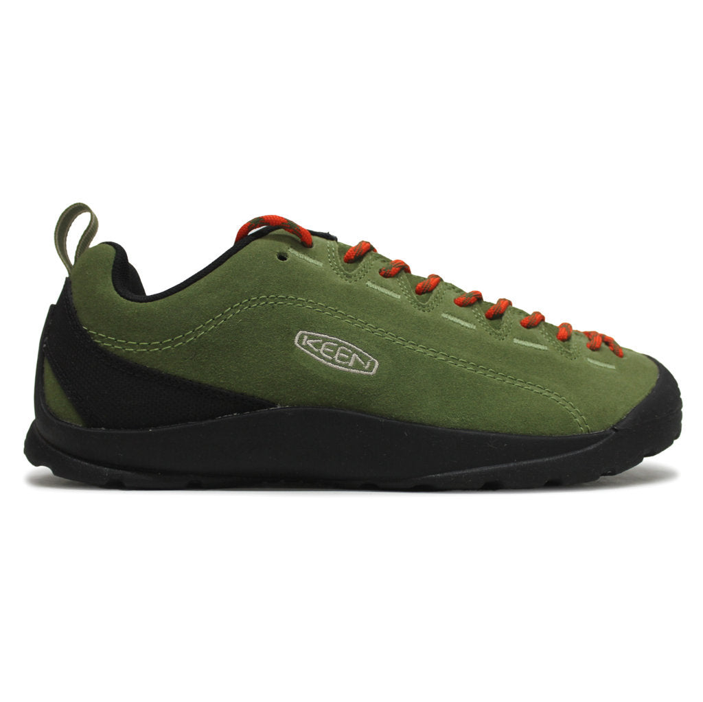 Keen Jasper Suede Womens Trainers#color_capulet olive black