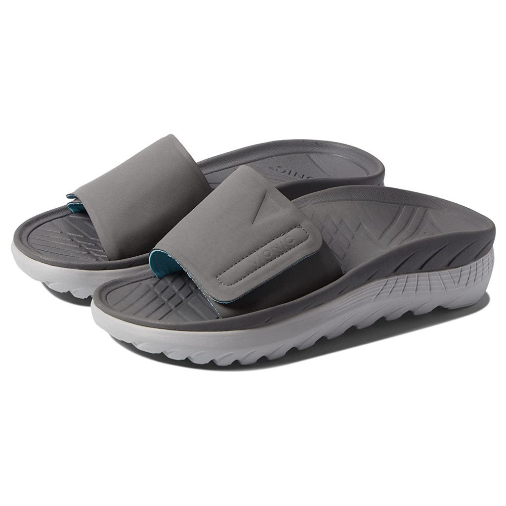 Vionic Rejuvenate Synthetic Womens Sandals#color_charcoal vapor