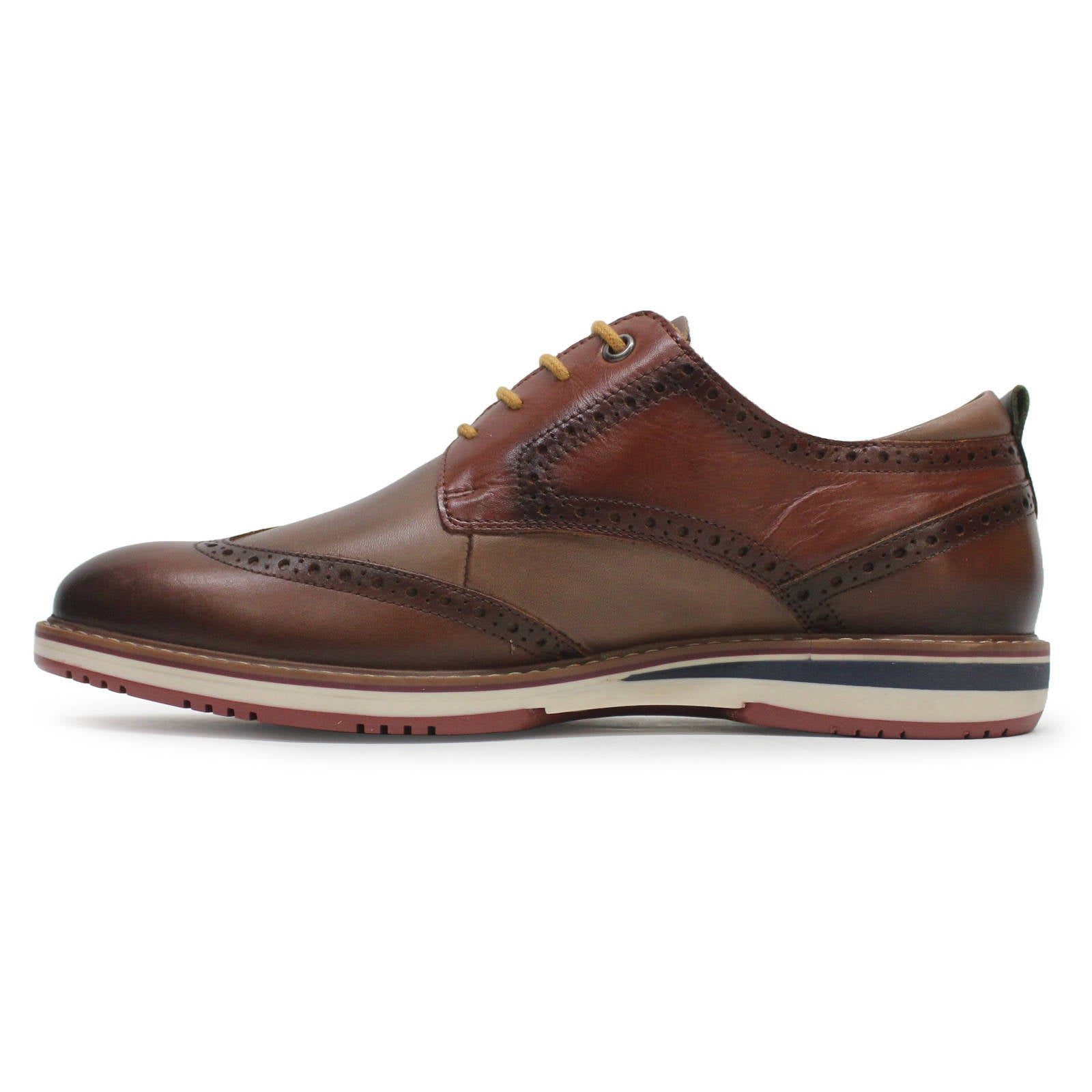 Pikolinos Avila M1T-4191 Leather Mens Shoes#color_Cuero