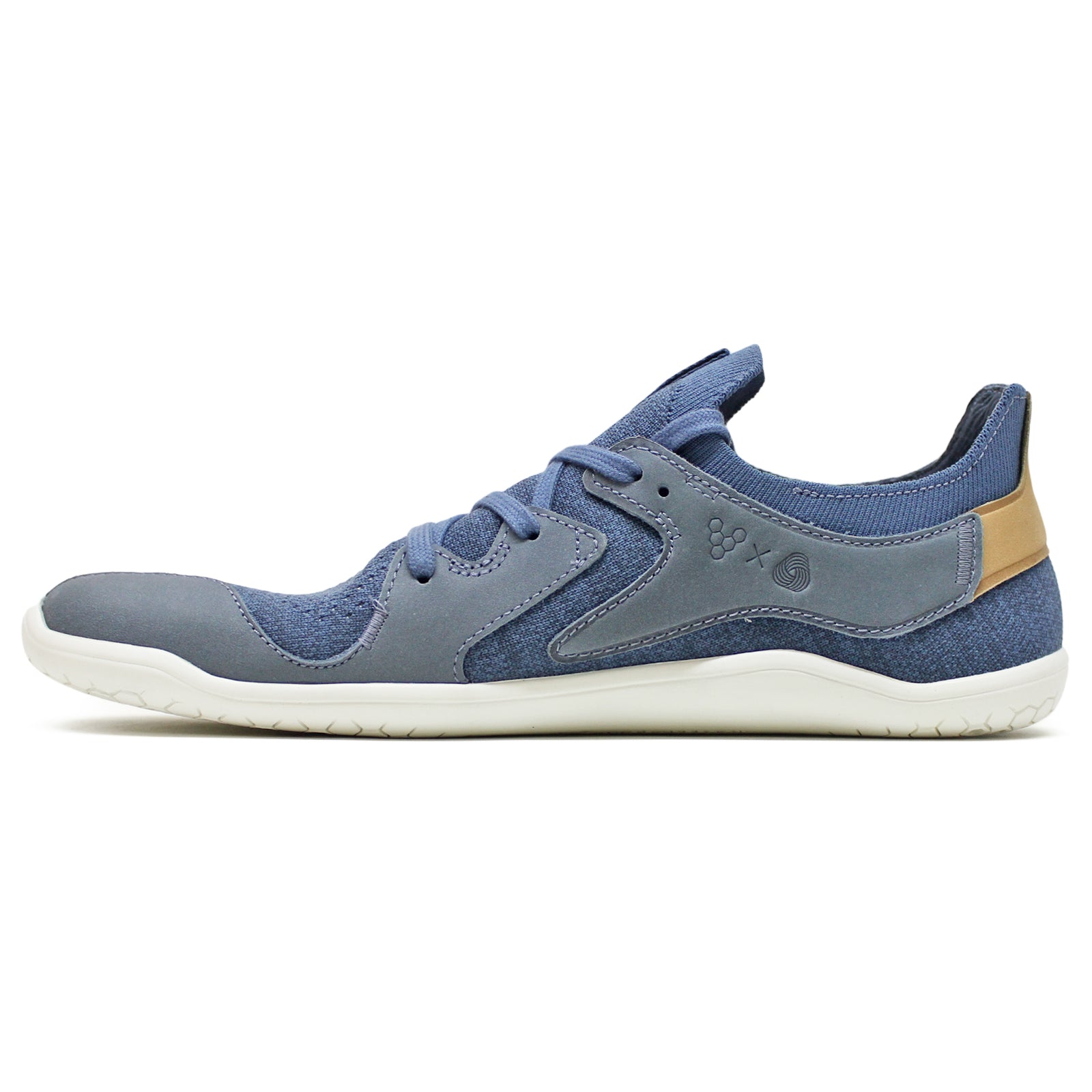 Vivobarefoot Primus Asana Leather Textile Mens Trainers#color_navy