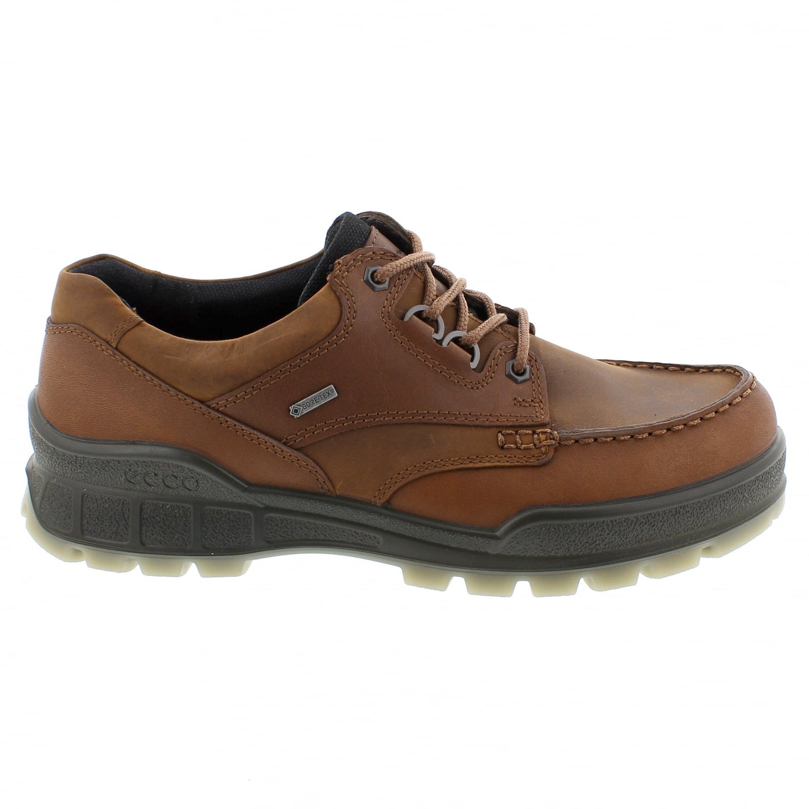 Ecco Track 25 Low GTX 831714 831714-52600 Leather Nubuck Mens Shoes - Bison - 43#color_bison