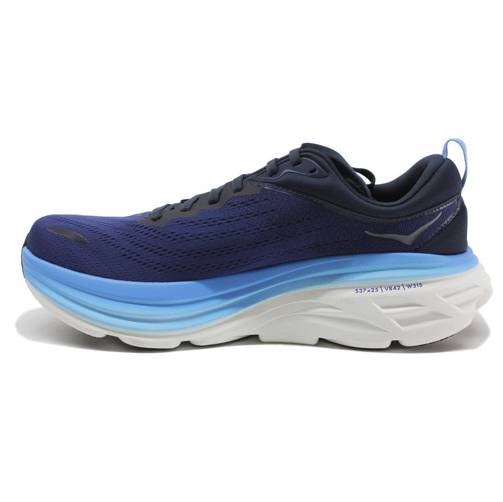 Hoka One One Bondi 8 Textile Mens Trainers#color_outer space all aboard