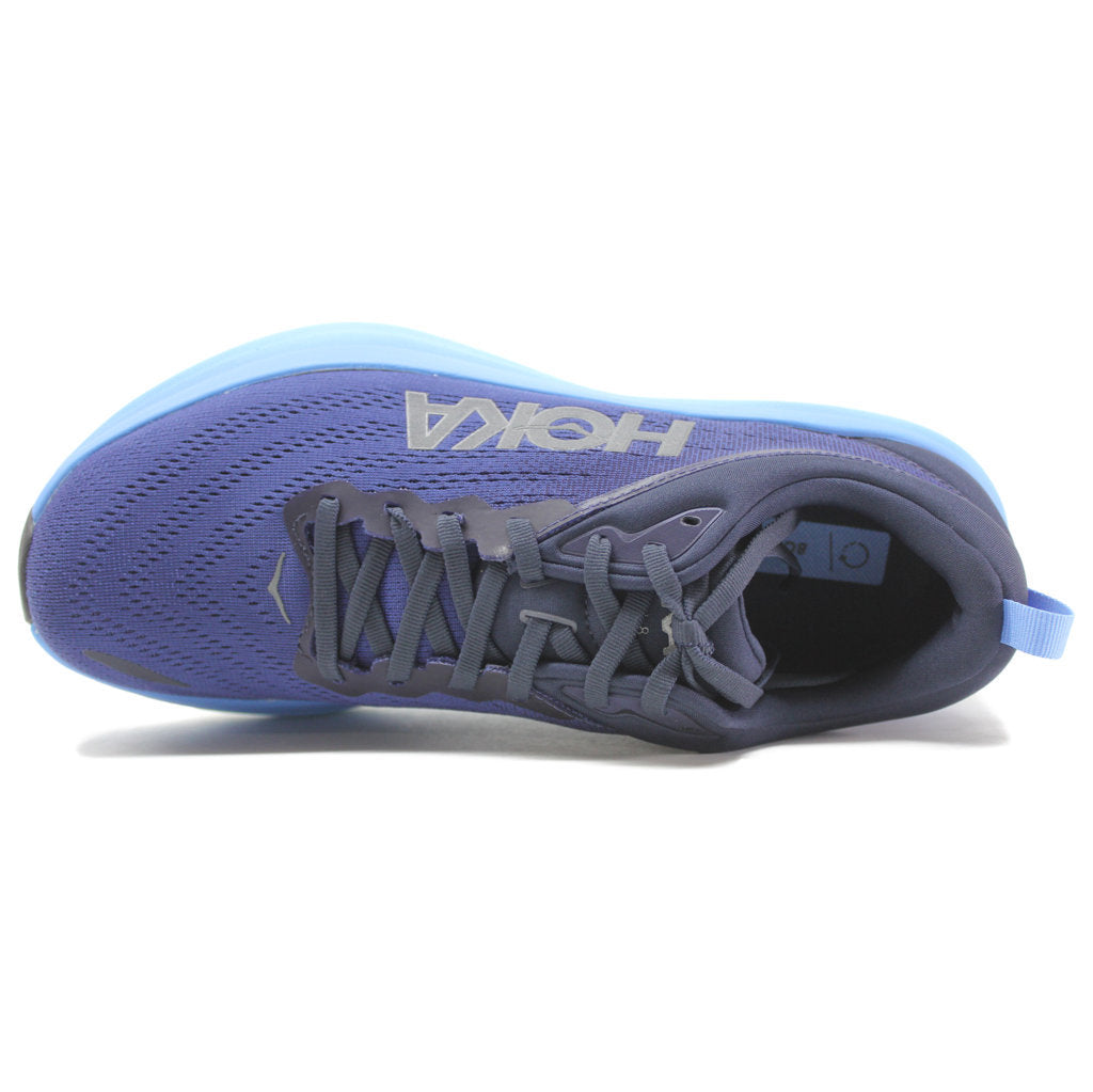 Hoka One One Bondi 8 Textile Mens Trainers#color_outer space all aboard