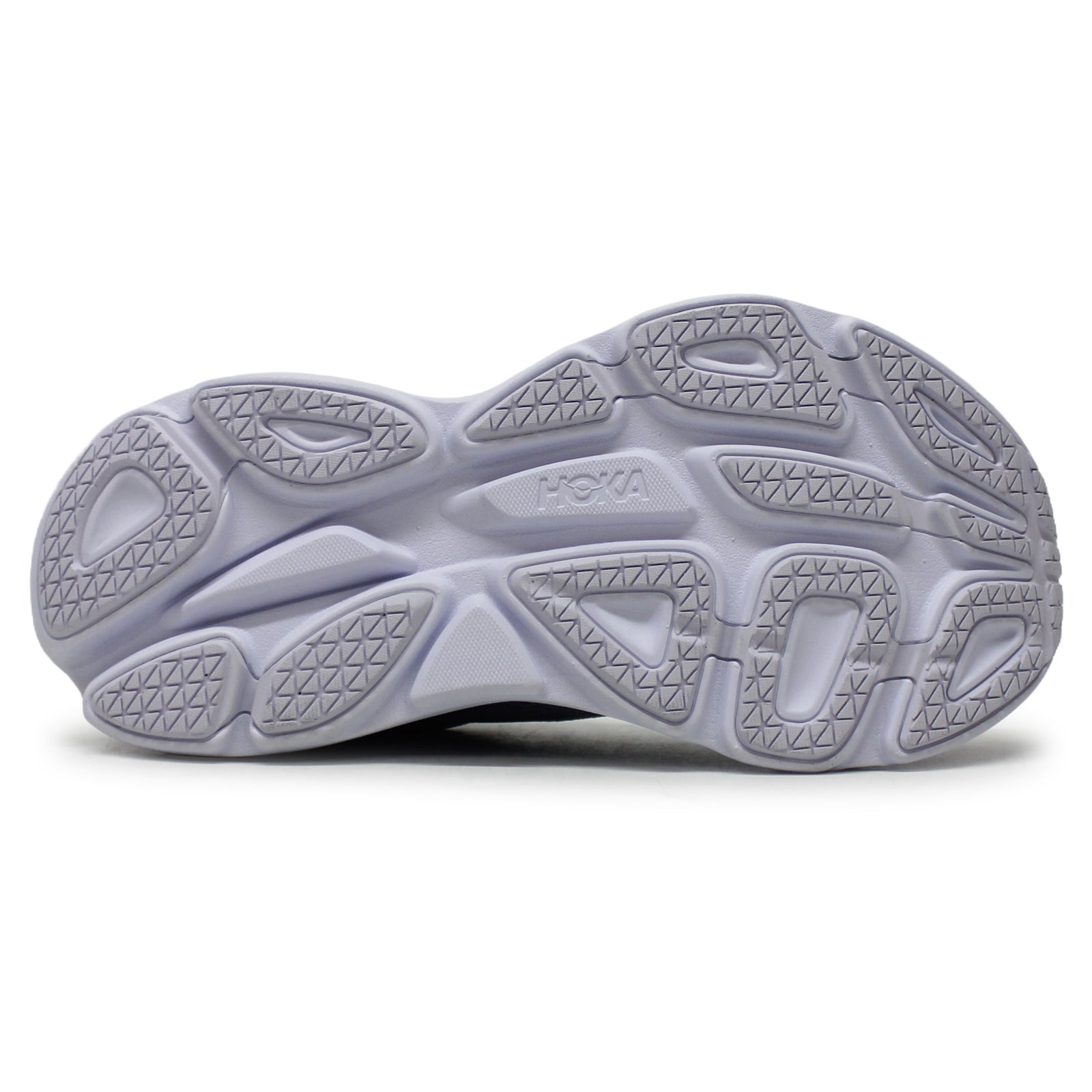 Hoka One One Bondi 8 Textile Womens Trainers#color_white white