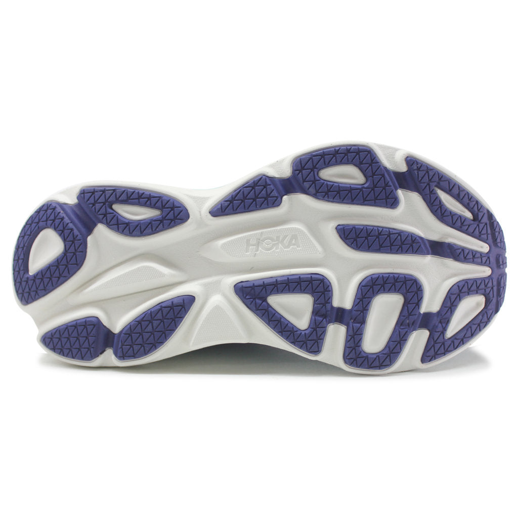 Hoka One One Bondi 8 Textile Womens Trainers#color_bellweather blue evening sky