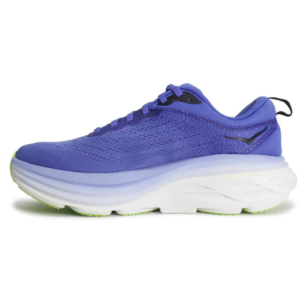 Hoka One One Bondi 8 Textile Womens Trainers#color_stellar blue cosmos