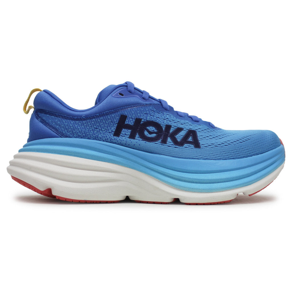 Hoka One One Bondi 8 Textile Womens Trainers#color_virtual blue swim day