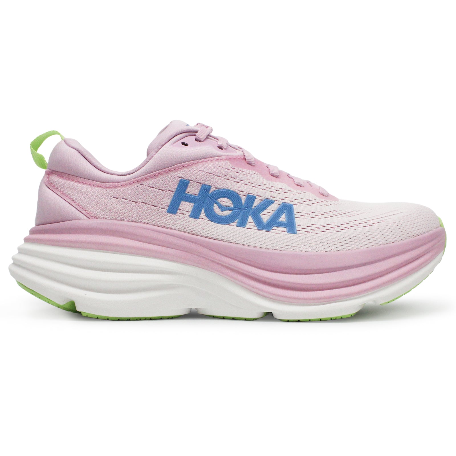 Hoka Bondi 8 Textile Womens Trainers#color_pink twilight waterpark