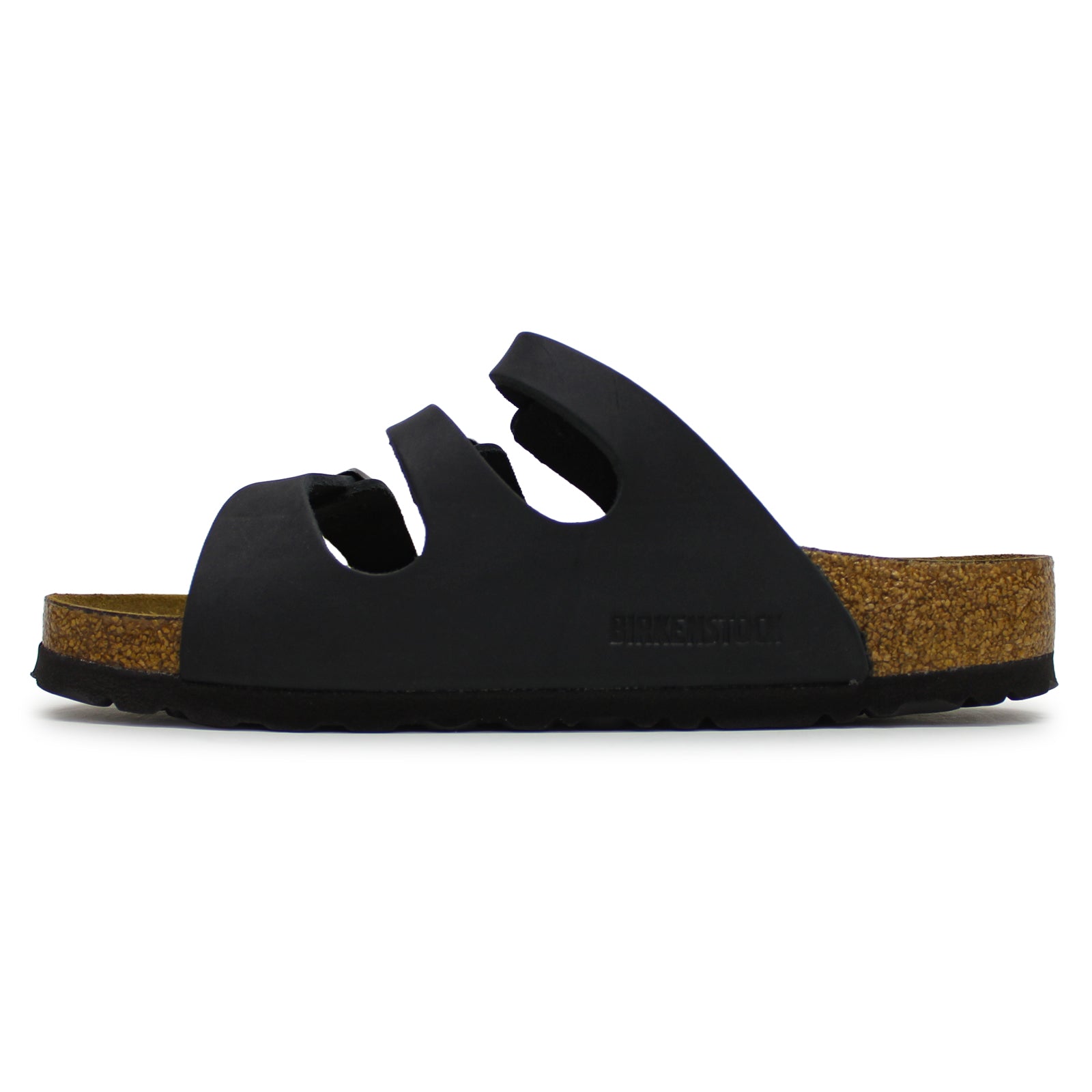 Birkenstock Florida BS Oiled Leather Unisex Sandals#color_black