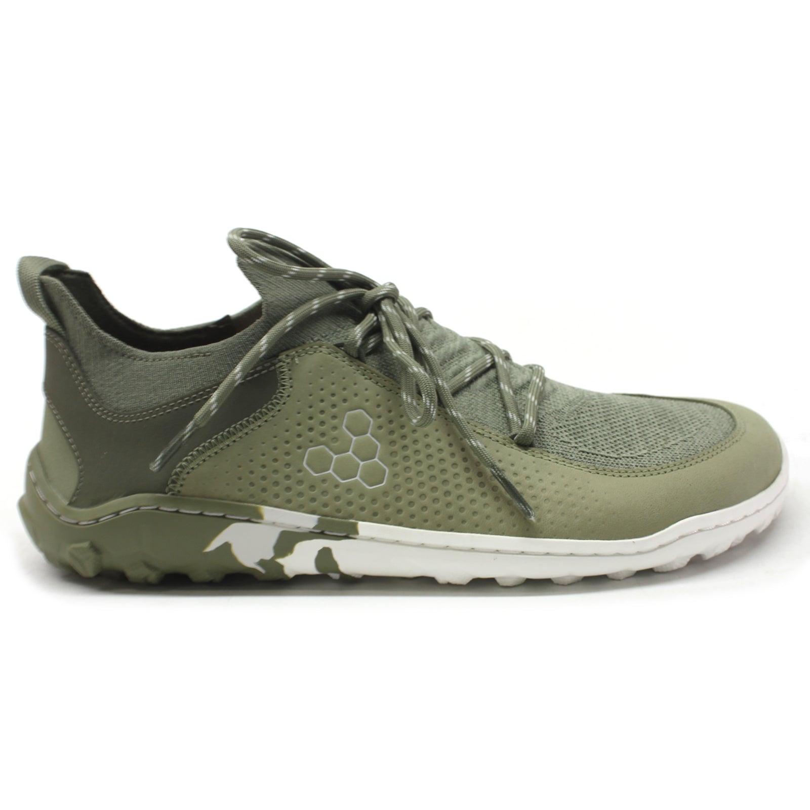 Vivobarefoot Tracker Decon Low FG2 209165-07 Leather Textile Womens Trainers - Sage - 42#color_sage