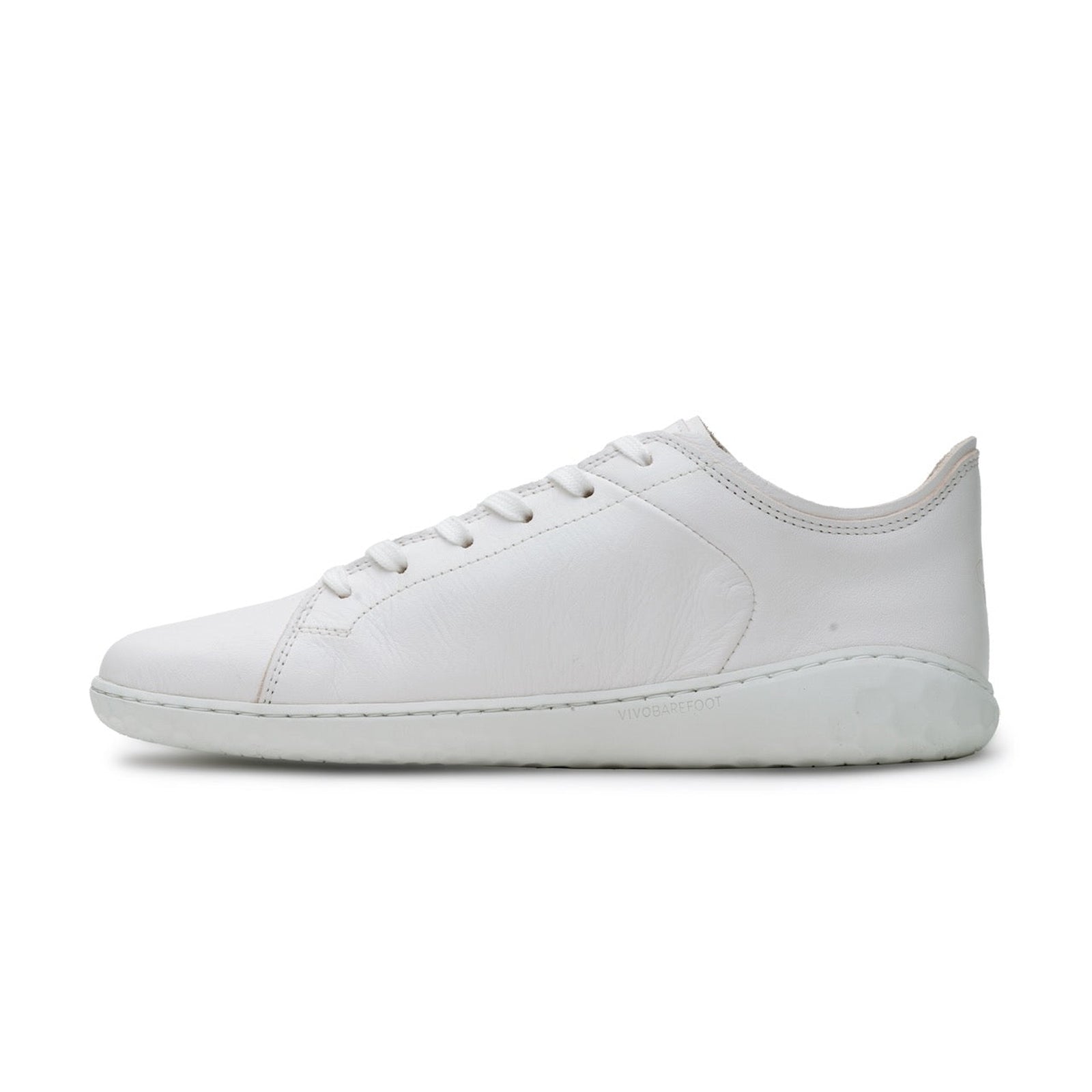 Vivobarefoot Geo Court III 201056-02 Leather Womens Trainers - Bright White - 37#color_bright white