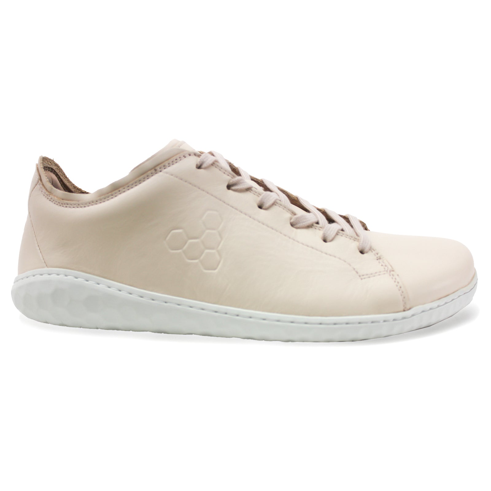 Vivobarefoot Geo Court III Leather Womens Sneakers#color_natural