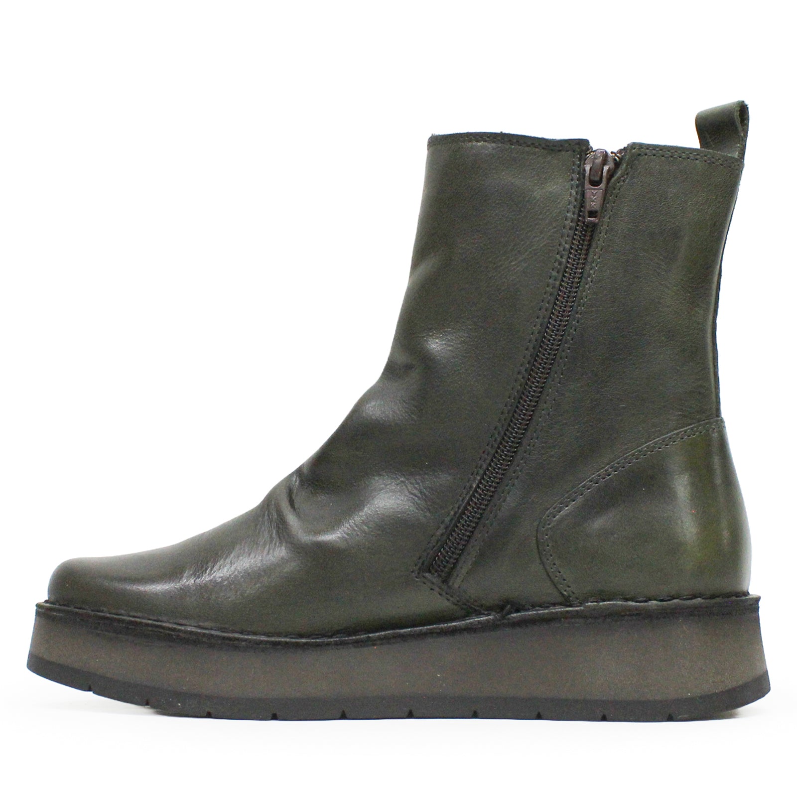 Fly London RENO053FLY Rug Leather Womens Boots#color_diesel