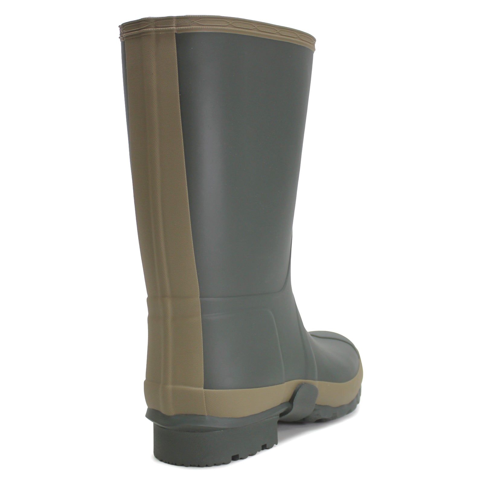 Hunter Field Gardener Tall Rubber Mens Boots#color_dark olive clay