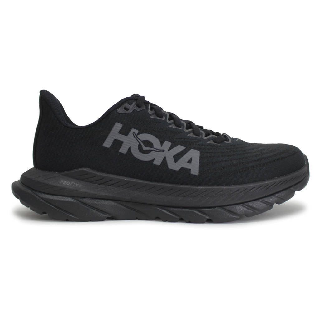 Hoka One One Mach 5 Textile Womens Trainers#color_black black