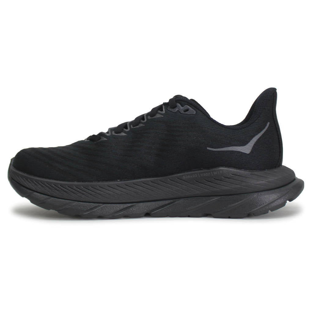 Hoka One One Mach 5 Textile Womens Trainers#color_black black