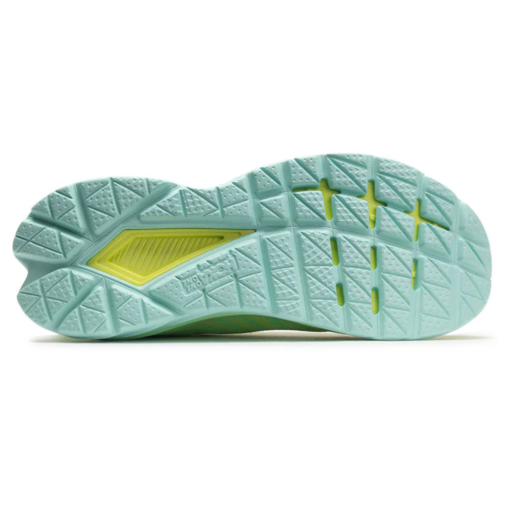 Hoka One One Mach 5 Textile Womens Trainers#color_citrus glow lime glow