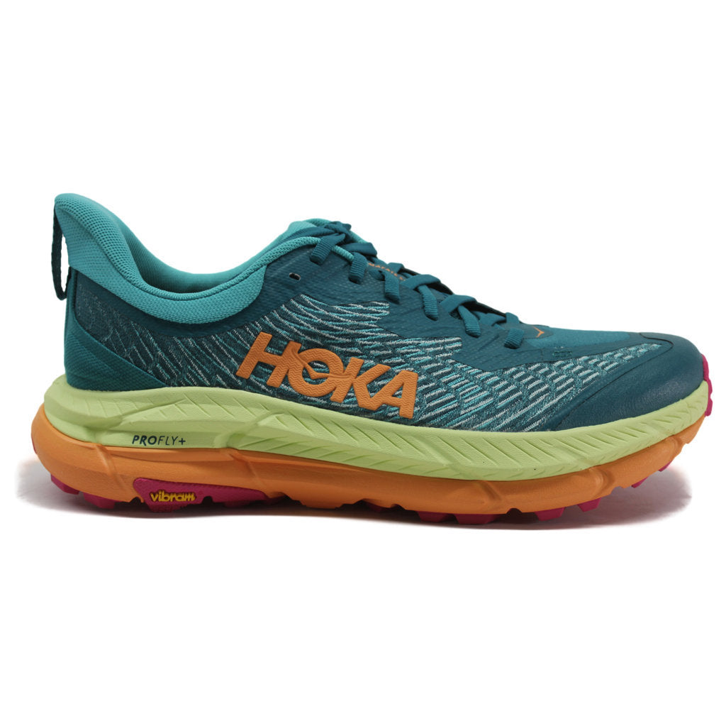 Hoka One One Mafate Speed 4 Textile Synthetic Mens Trainers#color_deep lake ceramic