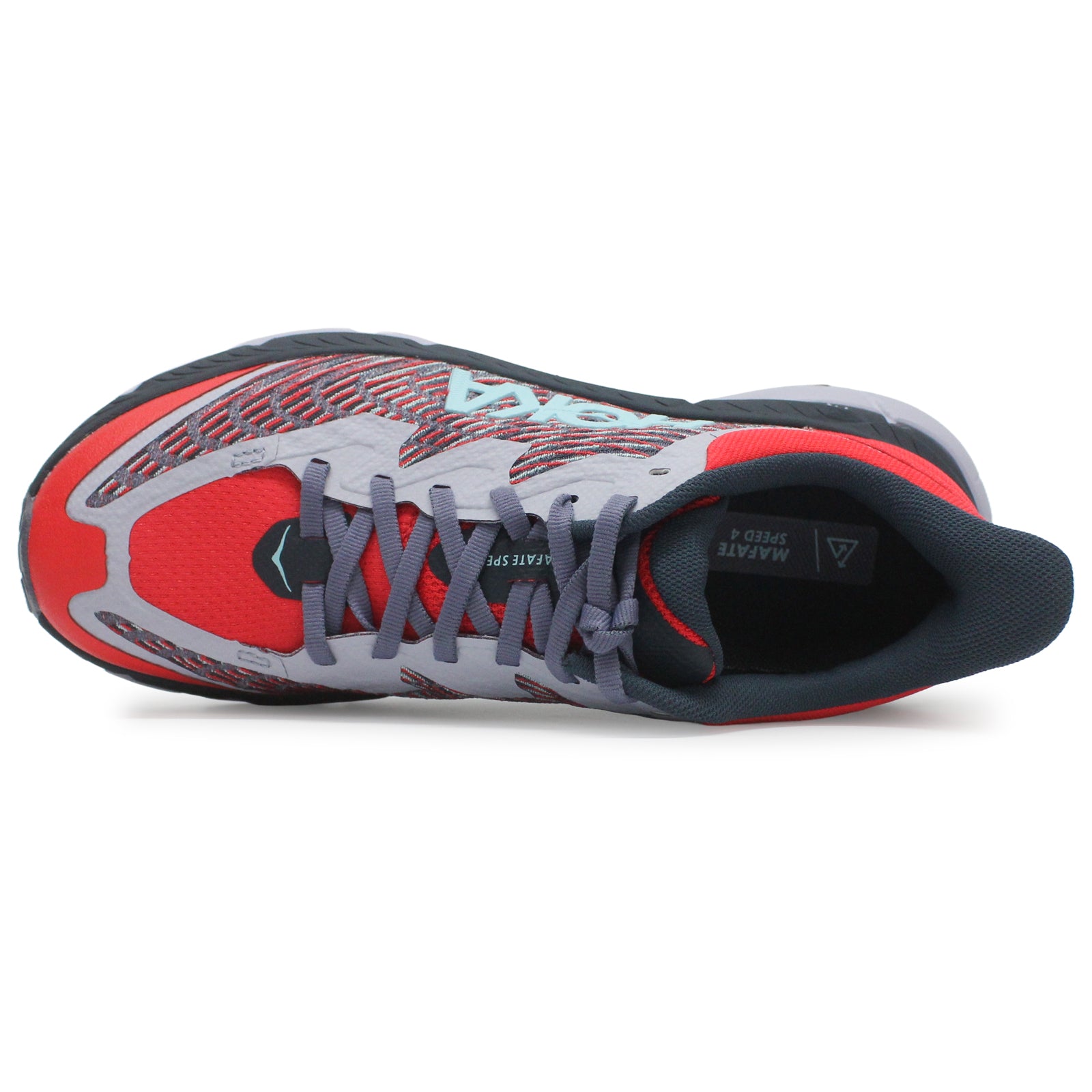 Hoka Mafate Speed 4 Textile Synthetic Mens Trainers#color_cerise stormy skies