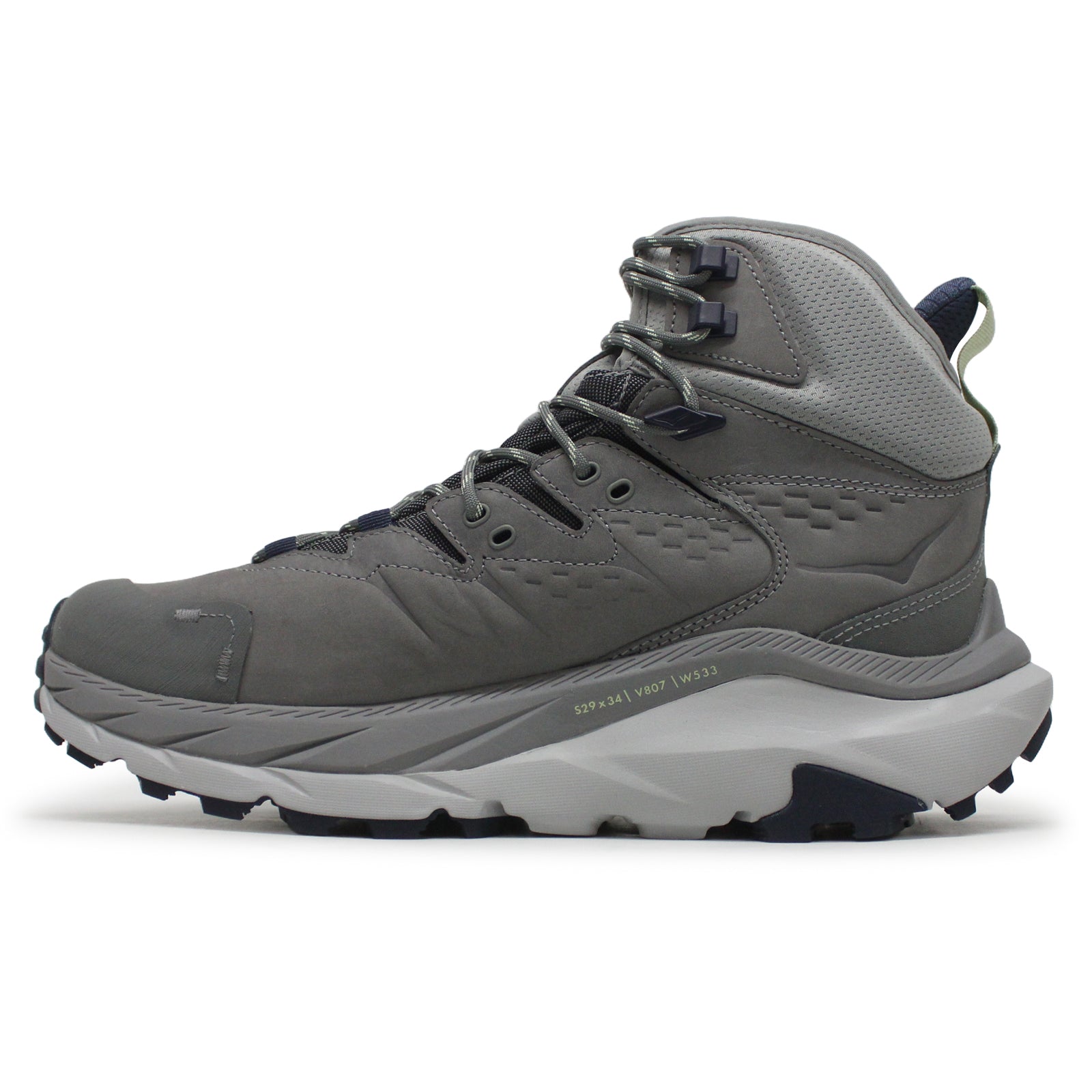 Hoka Kaha 2 GTX Leather Nubuck Mens Boots#color_asteroid stardust