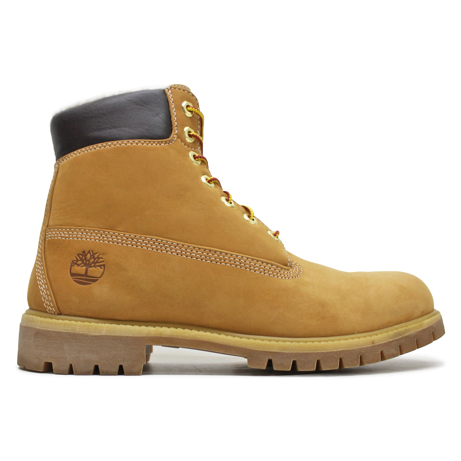 Timberland Premium 6 Inch Warmlined Nubuck Mens Boots#color_wheat