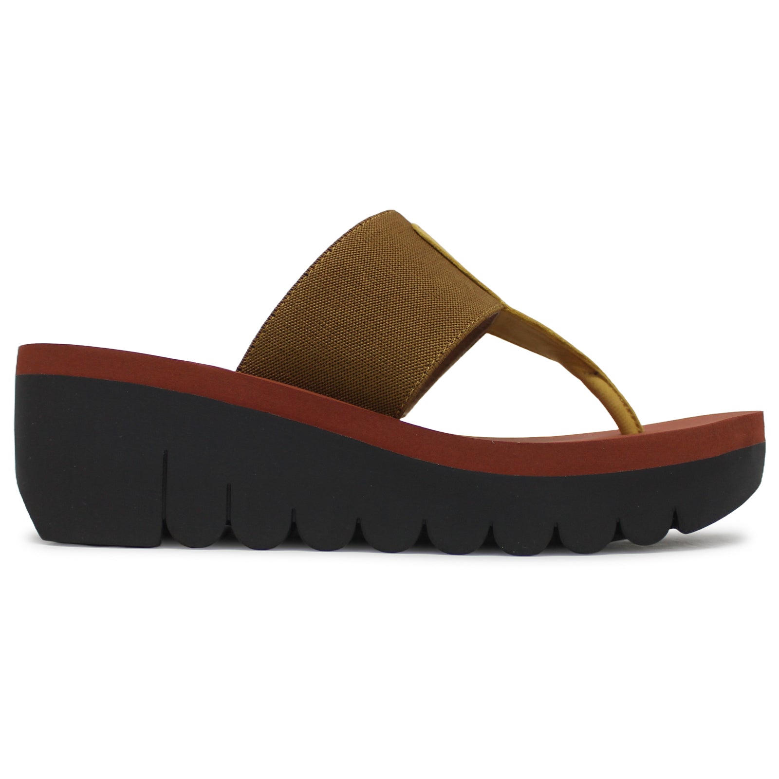 Fly London YOMU725FLY Cupido Leather Womens Sandals#color_bumb came brick