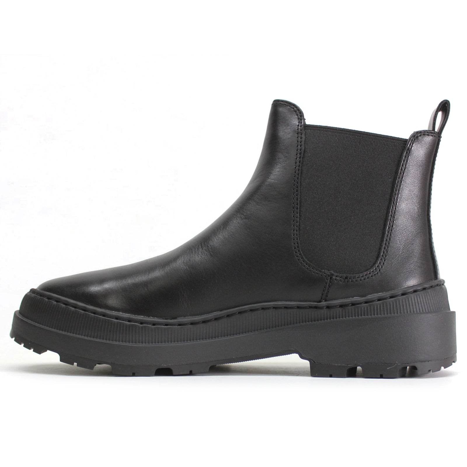 Camper Brutus Trek Polished Leather Women's Chelsea Boots#color_black