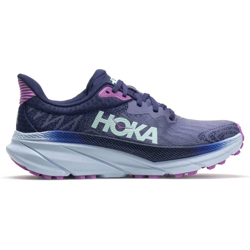 Hoka One One Challenger ATR 7 Textile Womens Trainers#color_meteor night sky