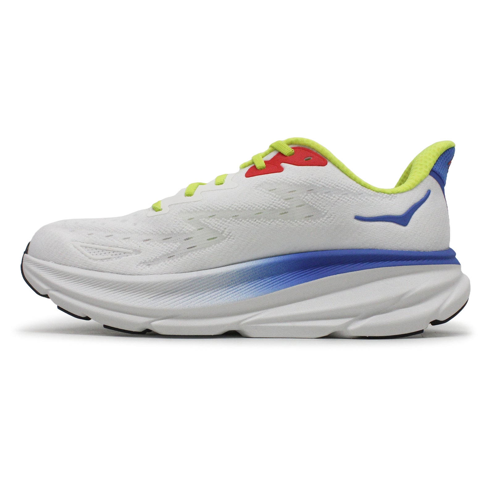 Hoka Clifton 9 Textile Mens Trainers#color_blanc de blanc virtual blue